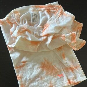 PINK orange Tie-Dye Women's Top